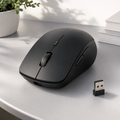 Souris Sans Fil Ergonomique avec Récepteur USB – Design Élégant et Précis