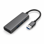 Hub USB 3 Ports – Adaptateur USB Compact pour Ordinateur et Périphériques